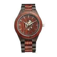 Load image into Gallery viewer, Shifenmei Wood Mens Watches Top Luxury Brand Sport Men's Wristwatch Wooden Watches Quartz Military Watch Men Relogio Masculino