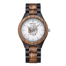 Load image into Gallery viewer, Shifenmei Wood Mens Watches Top Luxury Brand Sport Men's Wristwatch Wooden Watches Quartz Military Watch Men Relogio Masculino