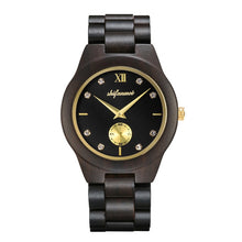 Load image into Gallery viewer, Shifenmei Wood Watch Women Luxury Brand Clock Quartz Wristwatch Fashion Ladies Bracelet Wooden Watches Female Relogio Feminino