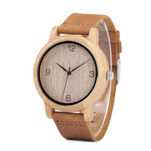 Load image into Gallery viewer, BOBO BIRD Wood Watch Men Ladies Clearance Sale price Promotion Quartz Wristwatches Male Women Leather Strap relogio masculino
