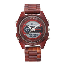 Load image into Gallery viewer, Shifenmei Wood Watch Men Military Sport Wristwatch Mens Quartz Watches Top Brand Luxury Wooden Watch Male Relogio Masculino 2020
