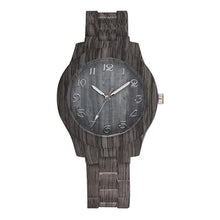 Load image into Gallery viewer, Fashion Brand Women Wood Watch Luxury Imitation Wooden Watch Vintage Leather Quartz Wood Color Watch Female Simple Clock Hot
