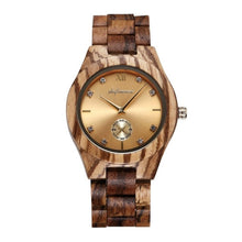 Load image into Gallery viewer, Shifenmei Wood Watch Women Luxury Brand Clock Quartz Wristwatch Fashion Ladies Bracelet Wooden Watches Female Relogio Feminino
